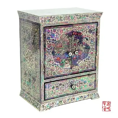 松鹤双门珠宝盒