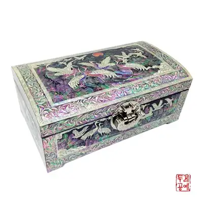 月下群鹤 珠宝盒