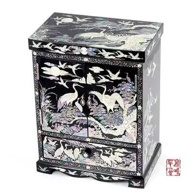 月下鸿鹤珠宝盒