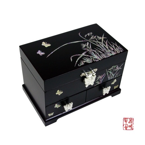 Orchid Drawer Jewelry Box