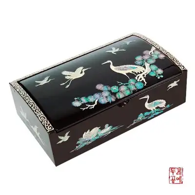 松鹤自动首饰盒
