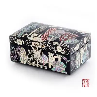 森林漫步珠宝盒(黑色)
