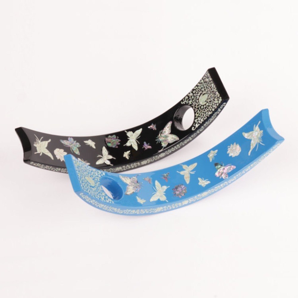 Peony and Butterfly Motif Wine Holder