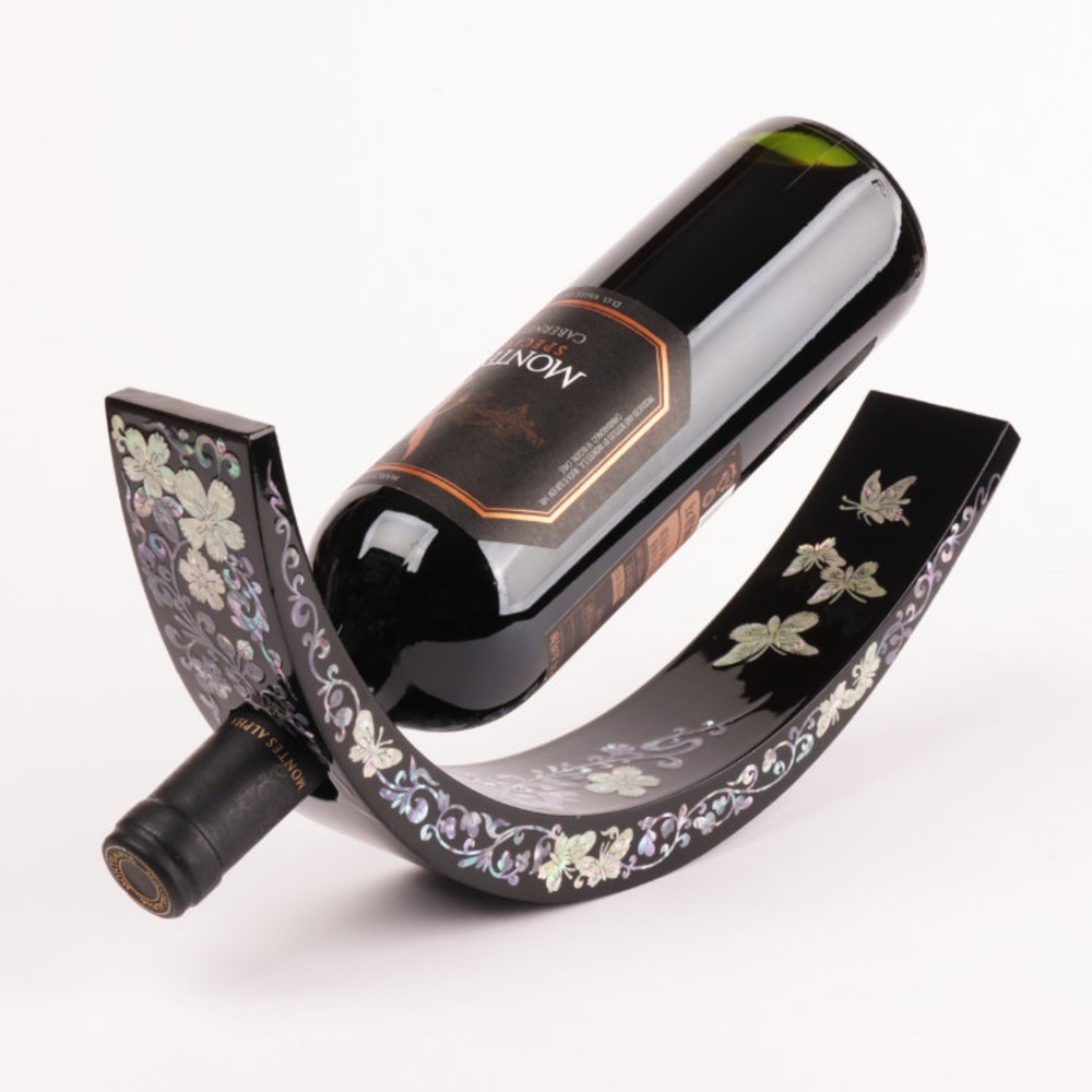 Flower and Arabesque Wine Holder