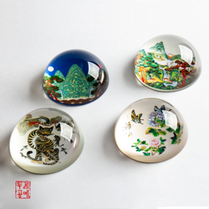Joseon Folk Painting Paperweight