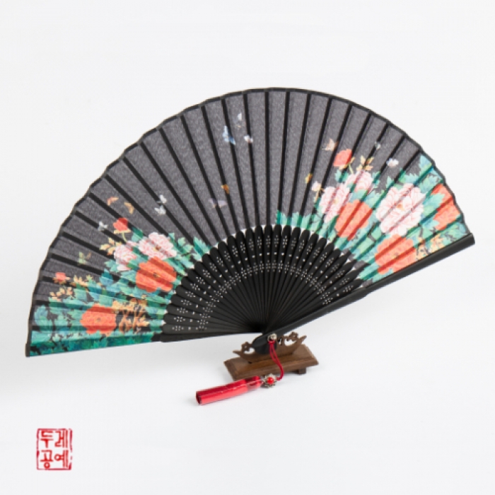 Joseon Folk Painting Folding Fan