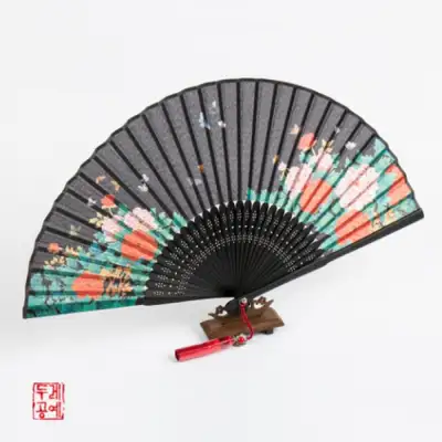 朝鲜民画折扇