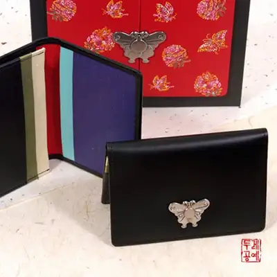 磨石名片钱夹[蝴蝶]