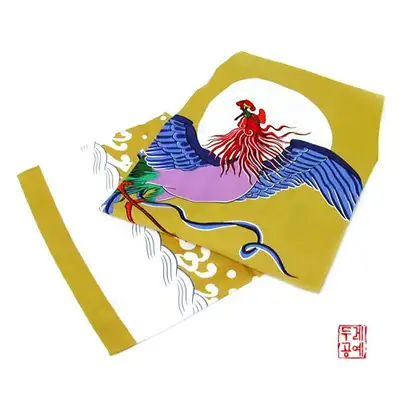 凤凰纹样围裙