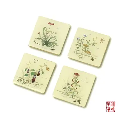 草虫图磁铁