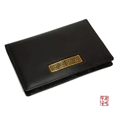 皮革护照钱包（瓦纹）