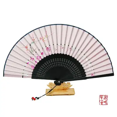 彩画折扇-09