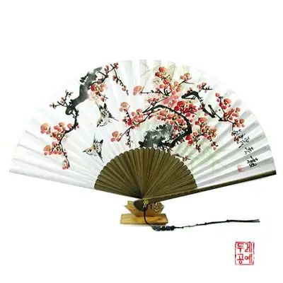 黑竹画扇[梅花]