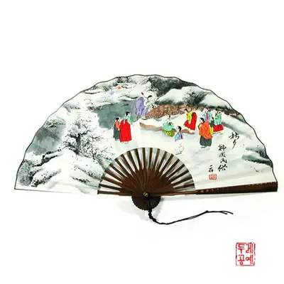 乌竹装饰画扇[跳板]