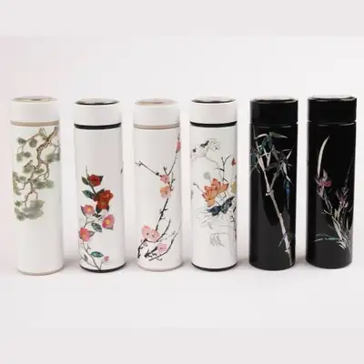 彩繪螺鈿保溫杯