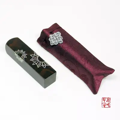 螺钿印章（方形花纹）