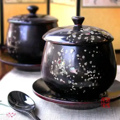 美里內漆器茶杯套装