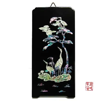 松鹤壁挂画框