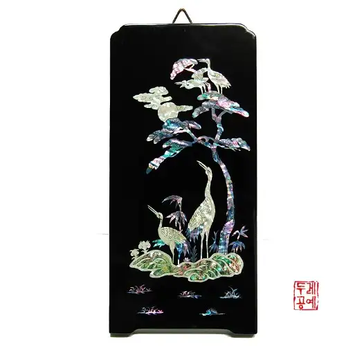松鶴壁掛式相框