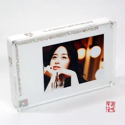 螺钿音乐盒相框-韩文(白)