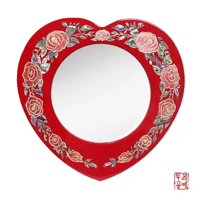 玫瑰爱心桌面相框 [红色]