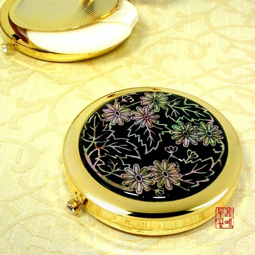 Inlay Powder Case (Wild Chrysanthemum)