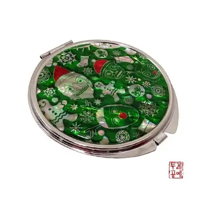 圣诞老人手镜[绿色]