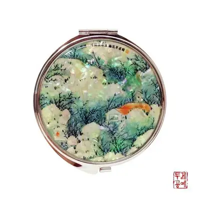 [电气] 梅花草屋图手镜