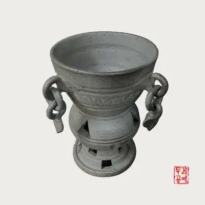 新羅土器 瓔珞杯