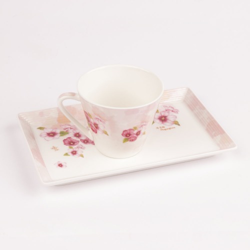 Rose of Sharon Single-Serving Tea Set