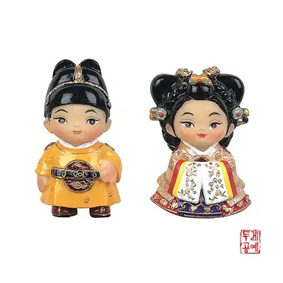 大理石磁铁玩偶 [朝鲜王、王妃Ⅰ(便装)]