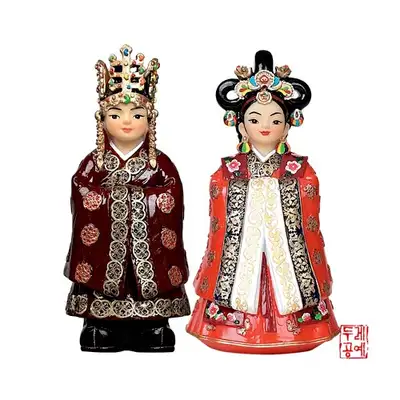 玩偶套装 大[新罗王,王妃]