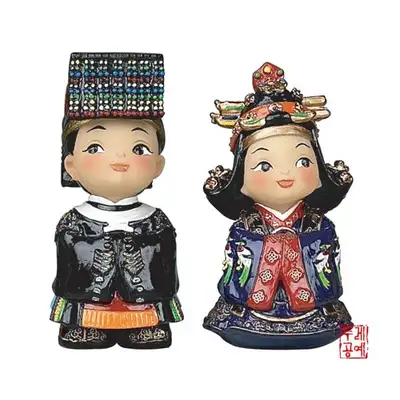 娃娃套装中[朝鲜王、王妃Ⅱ]
