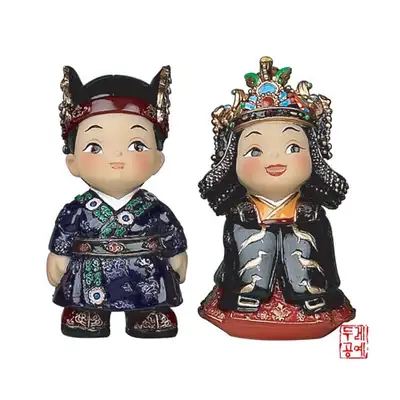 玩偶套装 中号[百济王、王妃]