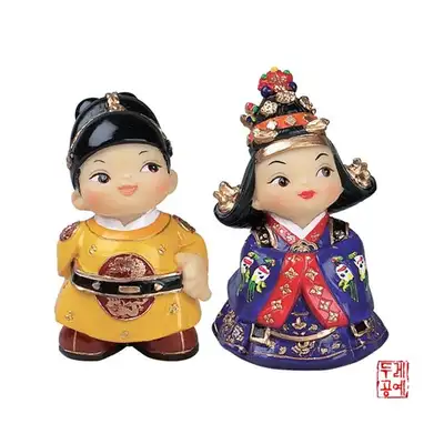 迷你娃娃套装小号[朝鲜王,王妃I]