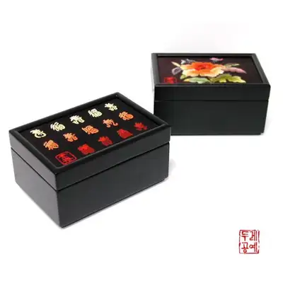 手工刺绣名片盒
