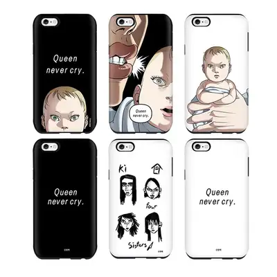 【기자매】Queen never cry タフケース 全6種 / ウェブトゥーン ケース / スマートフォンケース / バンパーケース