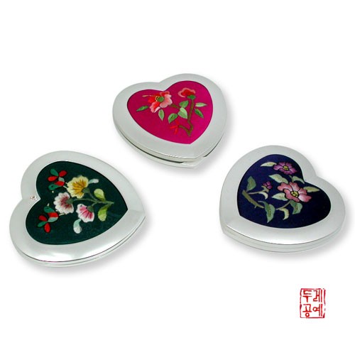 Embroidered Hand Mirror