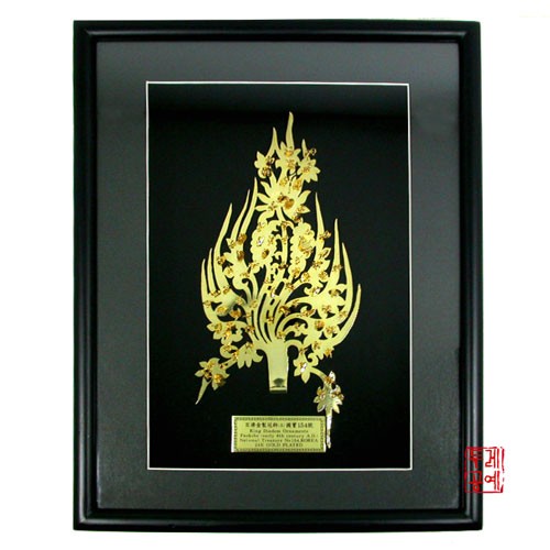 Baekje Gold Crown Ornament (King) Small