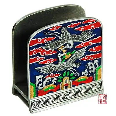 备忘录插花（文武官）双面款