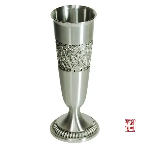 锡花瓶A(四君子)