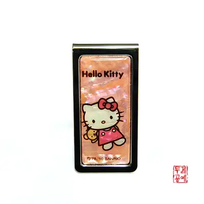 Hello Kitty 泰迪夹子钱夹