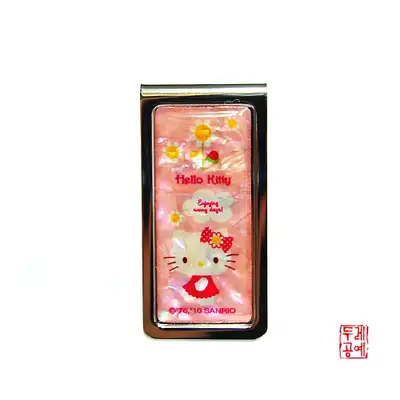 凯蒂猫花卉纸币夹