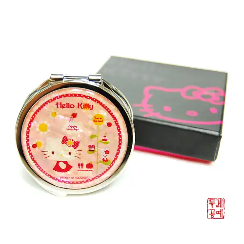 Hello Kitty花朵手鏡