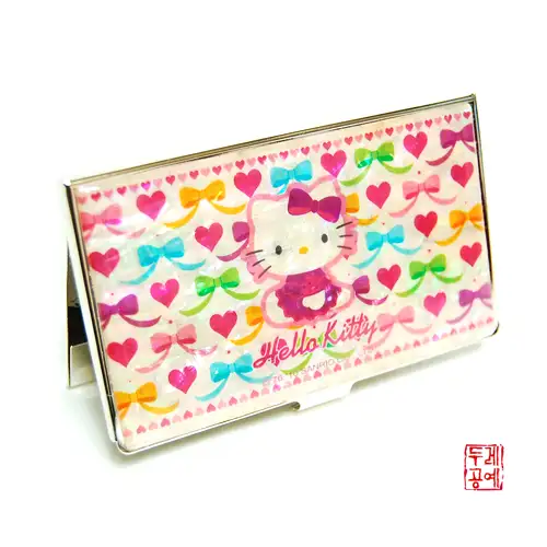 Hello Kitty 蝴蝶結名片夾