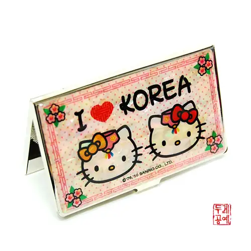 Hello Kitty 爱韩国主题名片夹