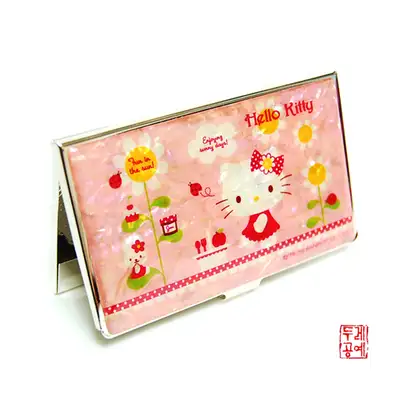 Hello Kitty花卉名片夹