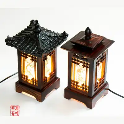 方形瓦片燈 & 方形塔燈