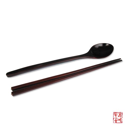 Lacquerware Spoon and Chopsticks Set