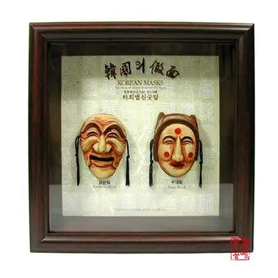 [河回别神祭假面]2型假面挂画